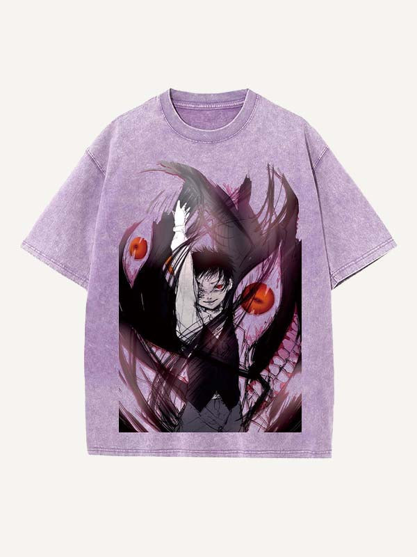 Fullmetal Alchemist Print Round Neck T-shirt