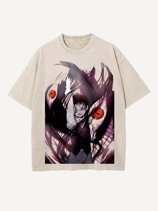 Fullmetal Alchemist Print Round Neck T-shirt