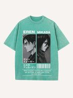 Attack on Titan Print Round Neck T-shirt